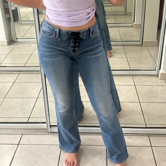 Lowrise bootcut jeans - Picture 2 of 6